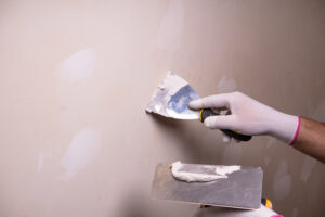  Our painting crew prepares the walls for interior painting by filling any holes or cracks in ceilings and walls, sealing any stains, and scuff sanding any uneven surfaces, including loose or old paint. This creates the smooth, clean canvas necessary for a beautiful finish.
